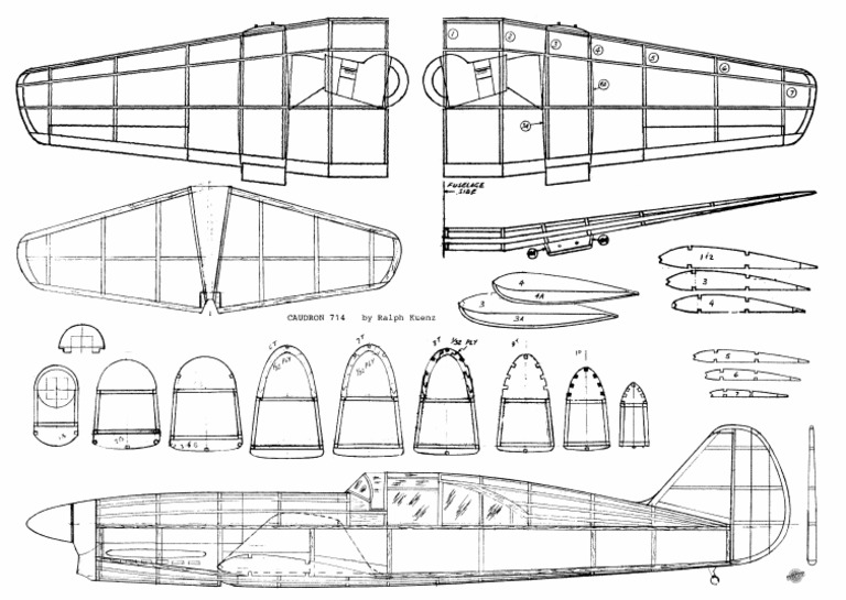 Caudron C-714 Kuenz | PDF