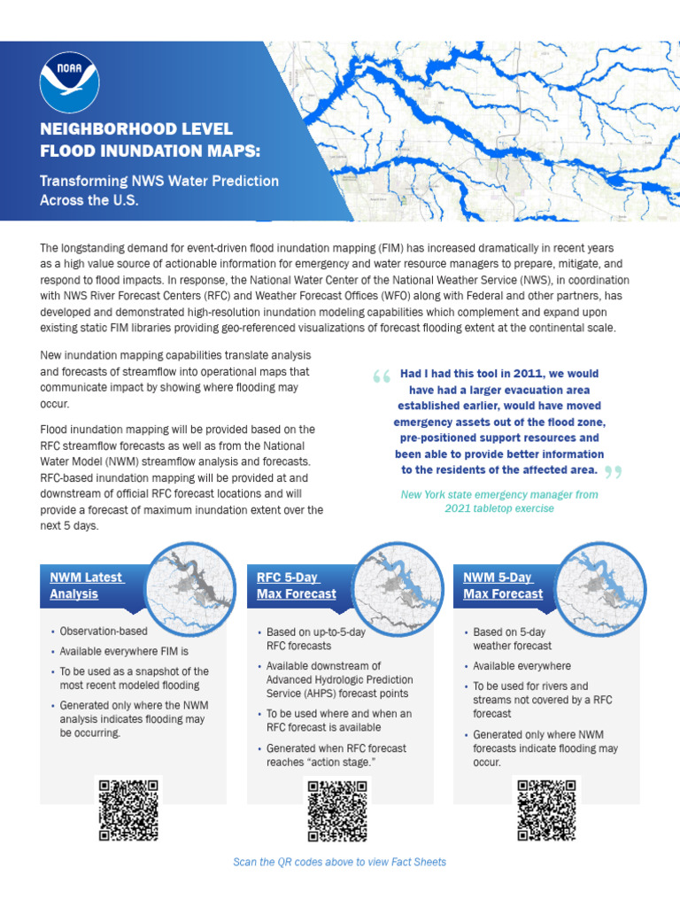 Advanced Flood Inundation Mapping Services | PDF | Flood | National ...