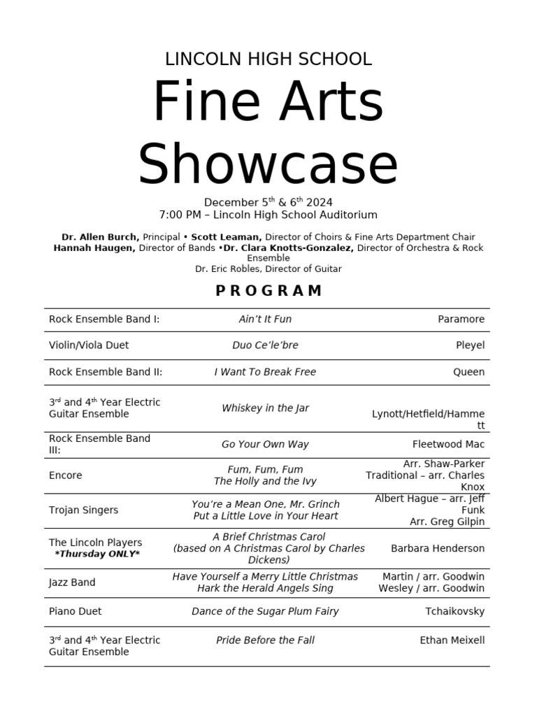FAWS Program 2024 (Rev 12.1.24) | PDF