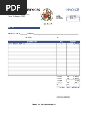 Invoice Template