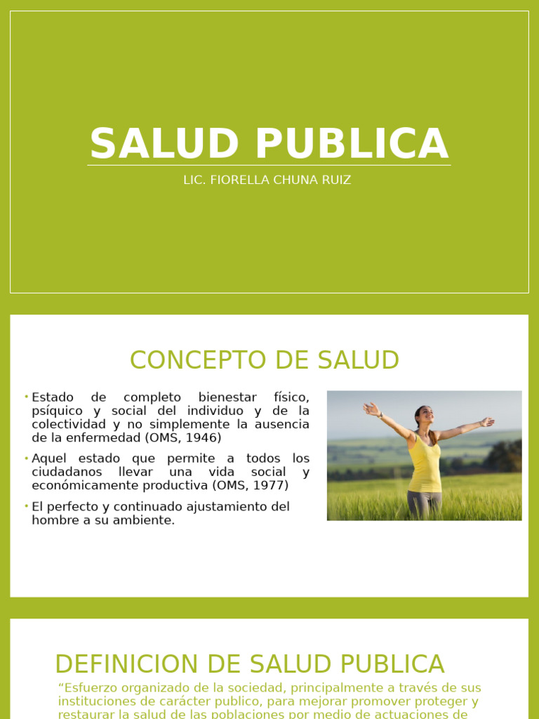Salud Publica | PDF | Salud pública | Promoción de la salud