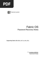 Brocade Password Recovery For All FOS