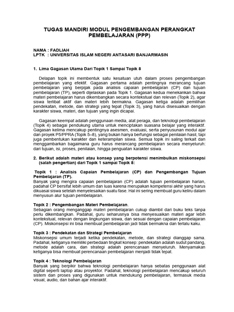 TM Modul 3 | PDF