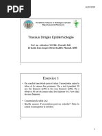 Exercices Corrigs d'pidmiologie | PDF | Risque relatif | Cancer