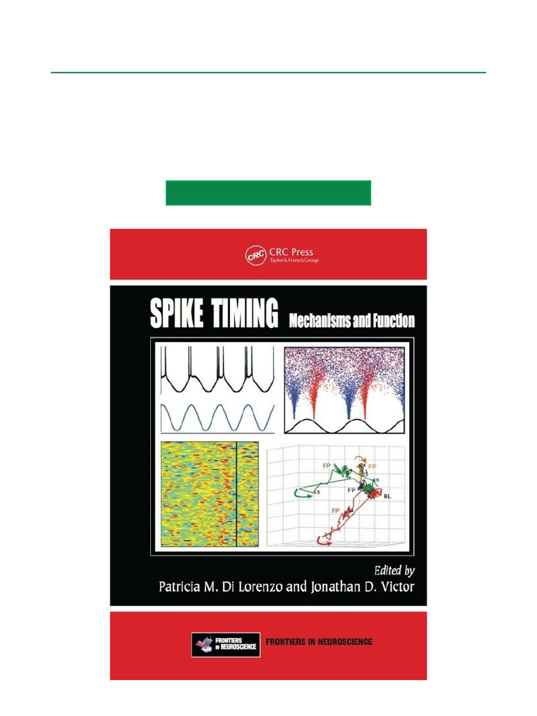 Spike Timing in Neuroscience | PDF | Perception | Neuroscience