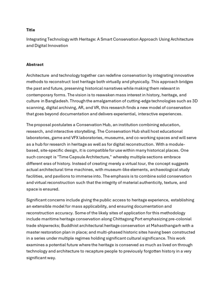 Title and Abstract (Draft) | PDF