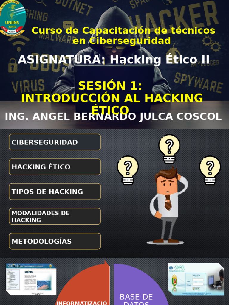 Introducción al Hacking Ético y Ciberseguridad | PDF | Seguridad | La ...