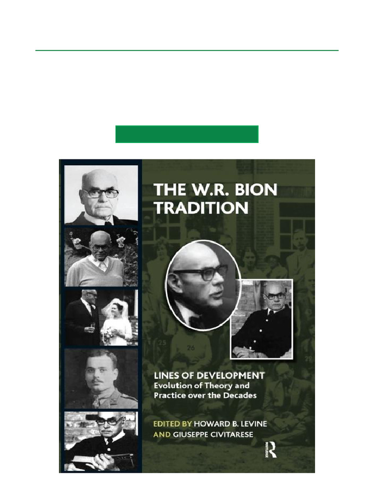W.R. Bion Tradition: Insights & Analysis | PDF | Psychoanalysis ...