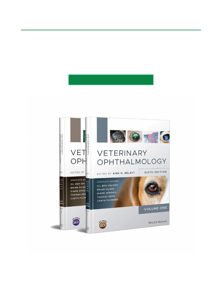 Veterinary Ophthalmology, 6th Edition 6th Edition Instant Reading