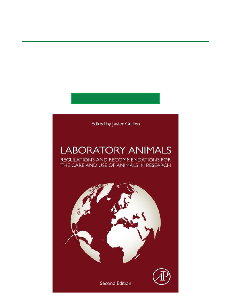 Laboratory Animals Regulations and Recommendations For The Care and Use ...