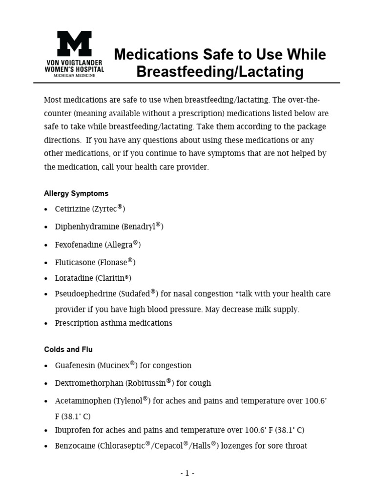 Illustration of What Pain Relievers Are Safe While Breastfeeding