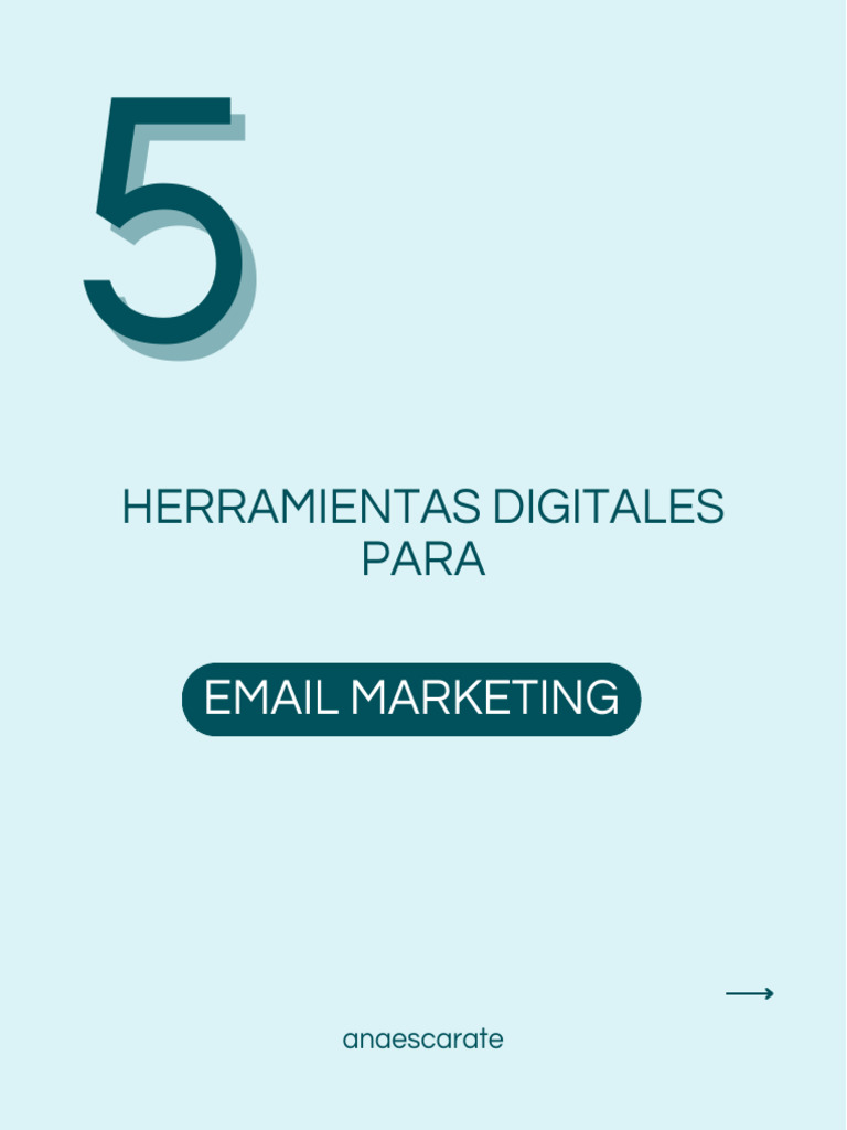 5 Herramientas para Email Marketing | PDF