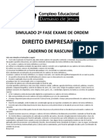 Simulado Empresarial Damasio