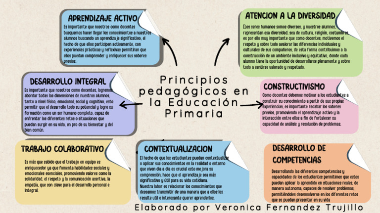 Principios Pedagógicos en Primaria | PDF | Enseñando | Aprendizaje