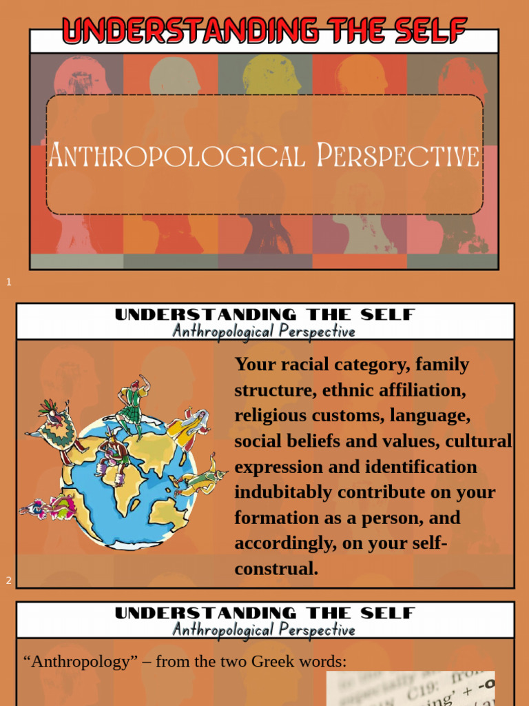 Unit 1 Topic 3 Anthropological Perspective | PDF | Anthropology | Self