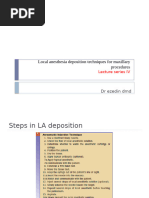 Local Anesthetic Injection Chart - Ofa | PDF | Human Head And Neck ...