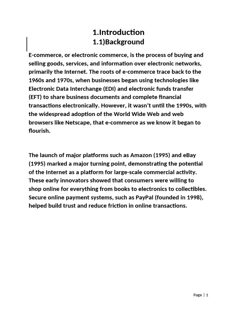 E-Commerce Trends and Consumer Behavior | PDF | E Commerce | Online ...