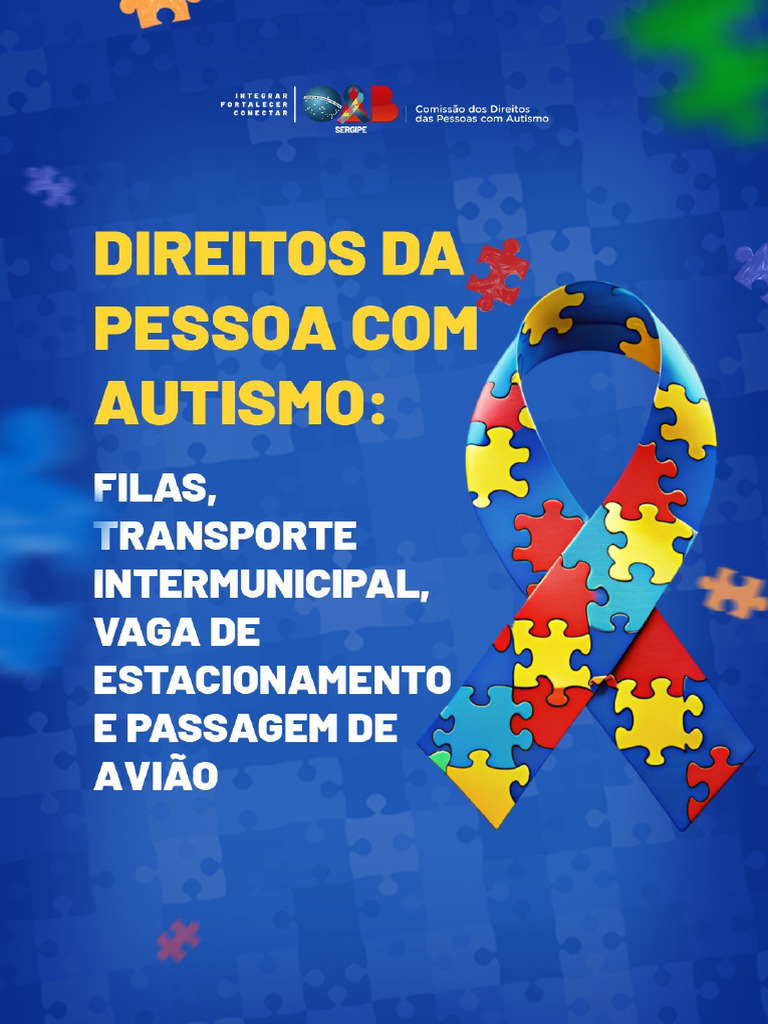 Cartilha de Direitos Da Pessoa Com Autismo Nas Filas e Transportes | PDF