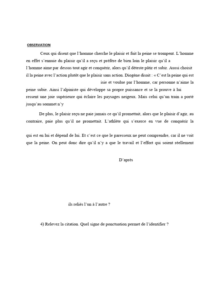 Construire Un Paragraphe Argumentatif | PDF