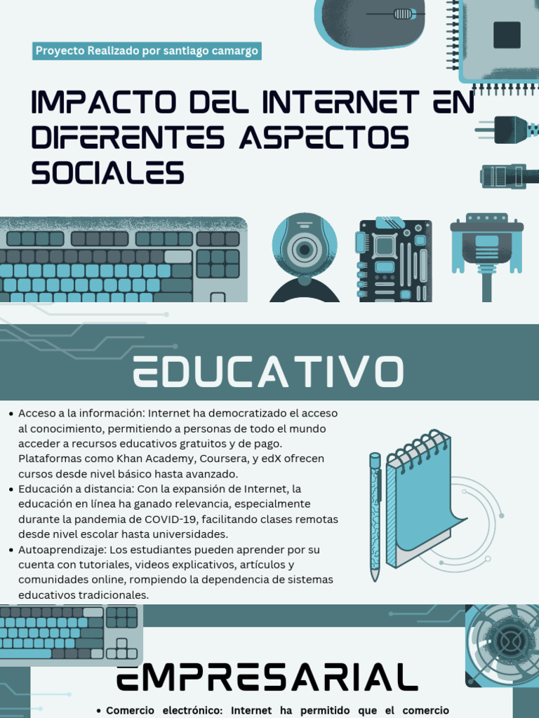 Impacto del Internet en la Sociedad | PDF