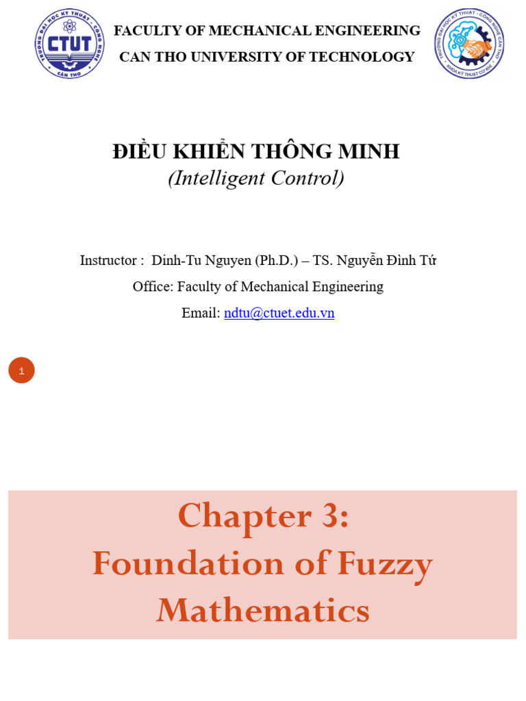 IC Chapter3 | PDF | Fuzzy Logic | Mathematical Logic