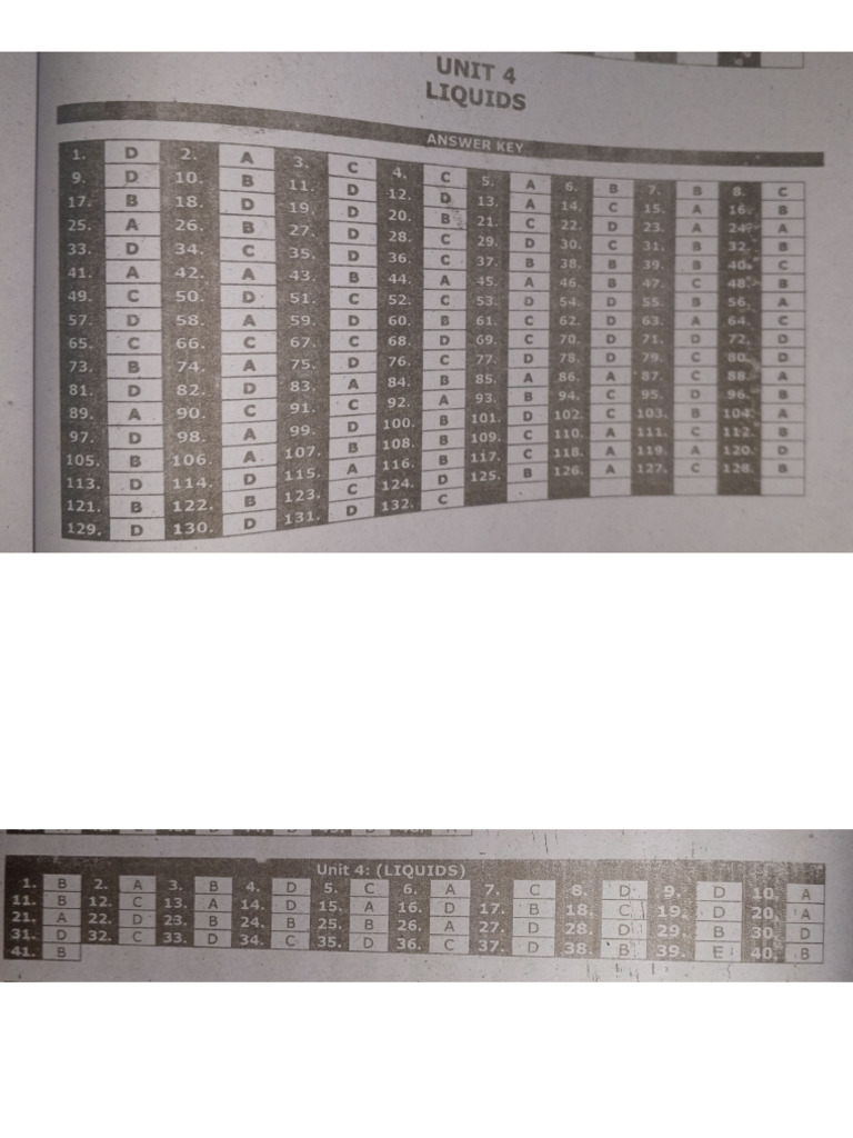 Grip-Liquids Key | PDF