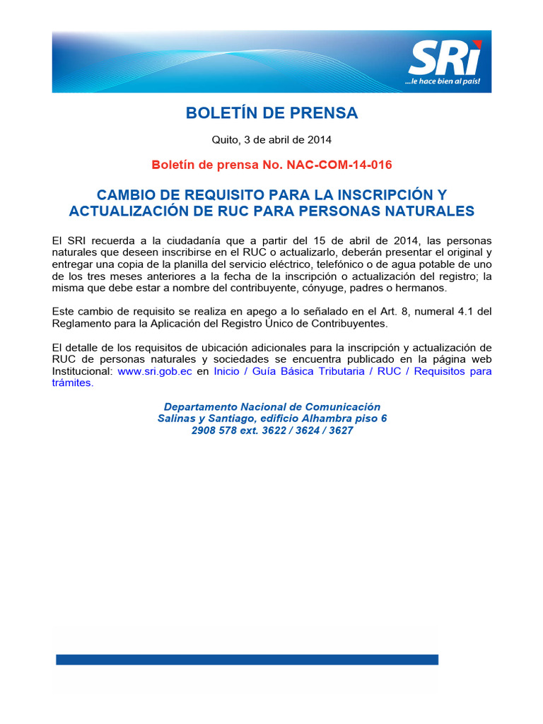 16 Planilla de Servicios Ba - Sicos RUC | PDF