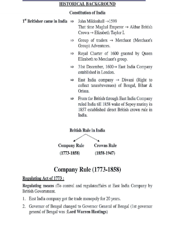 Constitutional Background | PDF