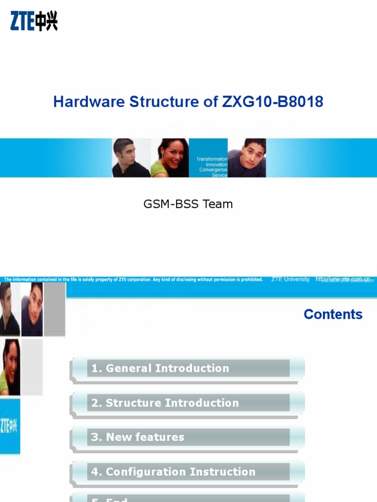 BTS 8018 Hardware Presentation PDF Codec