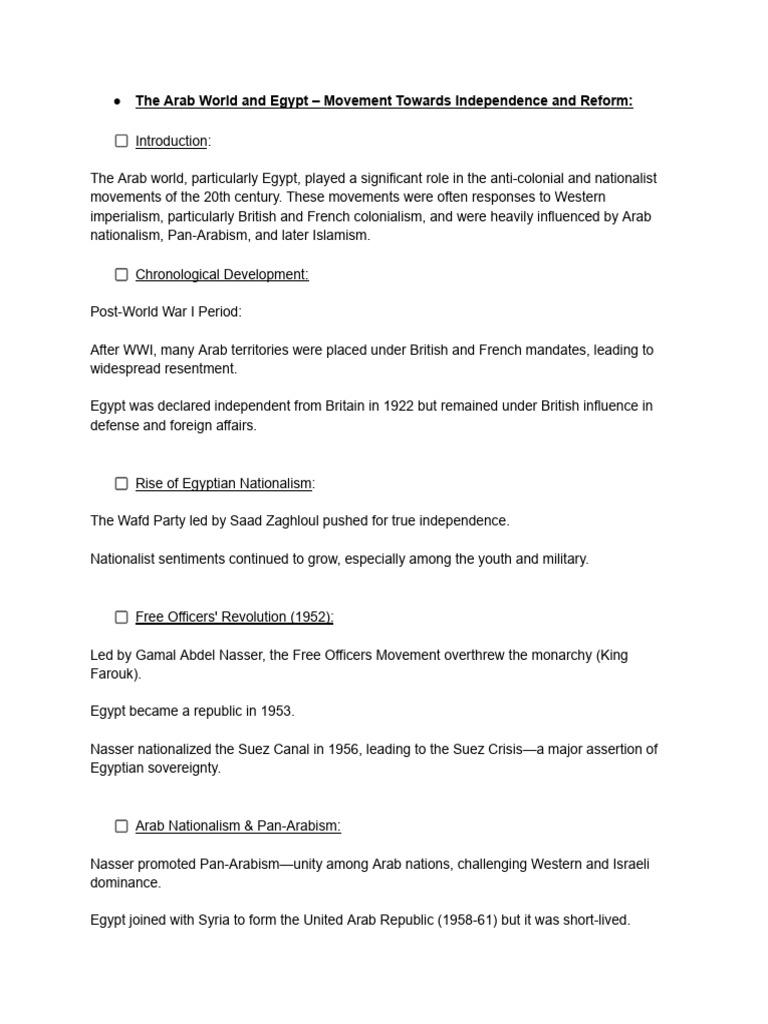 Arab World To Globalisation | PDF | Soviet Union | World Politics
