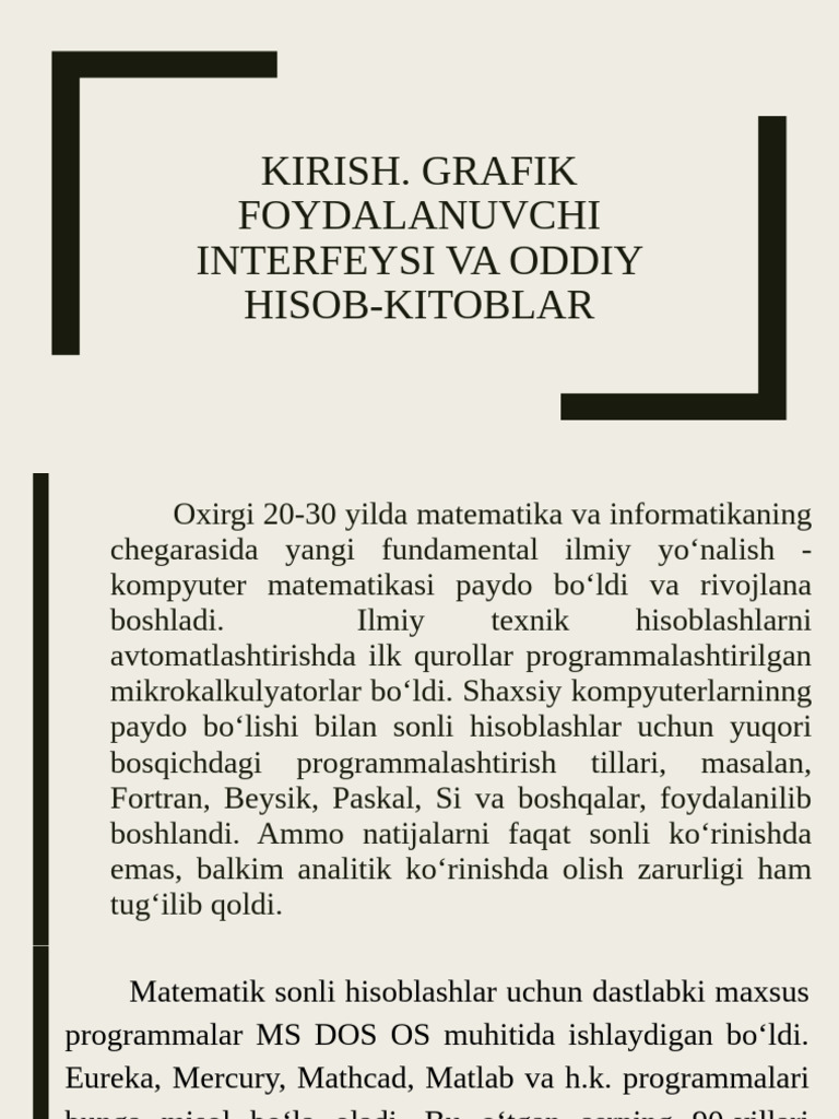 1 Tema Uzb | PDF