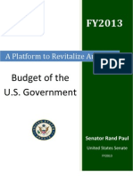 Download SENATOR RAND PAUL A PLATFORM TO REVITALIZE AMERICA UPDATED by Senator Rand Paul SN85637138 doc pdf
