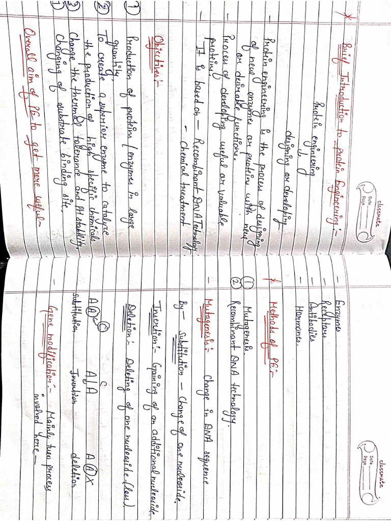 Brief Introduction To Protein Engineering Pdf