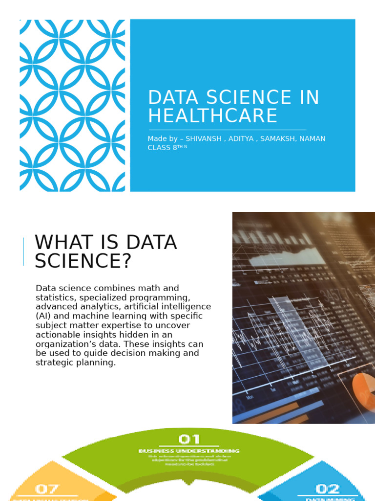 Data Science Applications in Healthcare | PDF