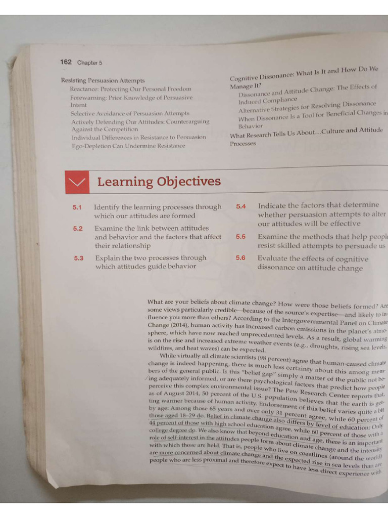 Social Psychology Chap 5 | PDF