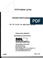 CE3458 Parts Manual