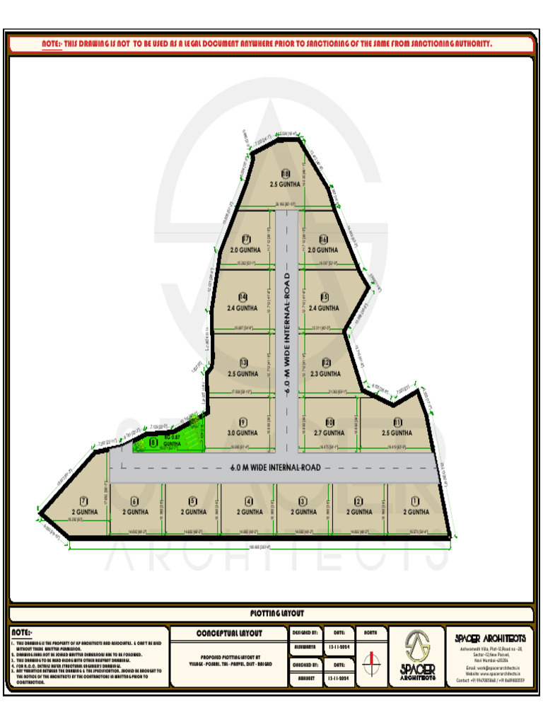 Proposed Plotting Layout in Posari | PDF