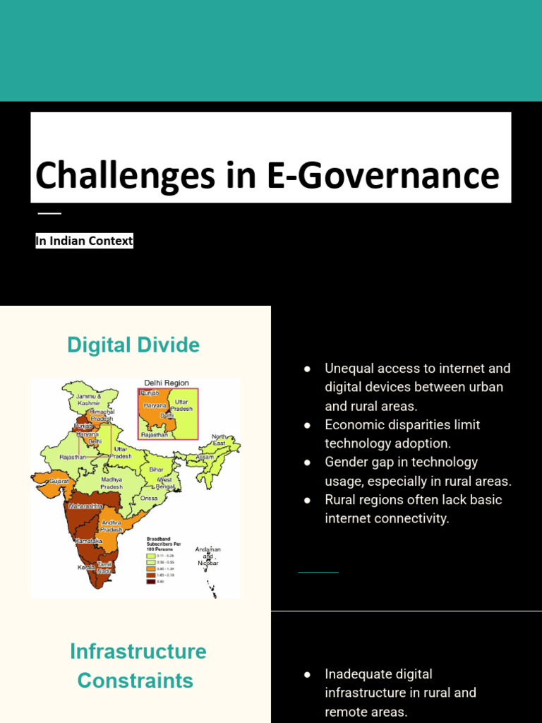 E-Governance Challenges in India | PDF | Computer Security | Security