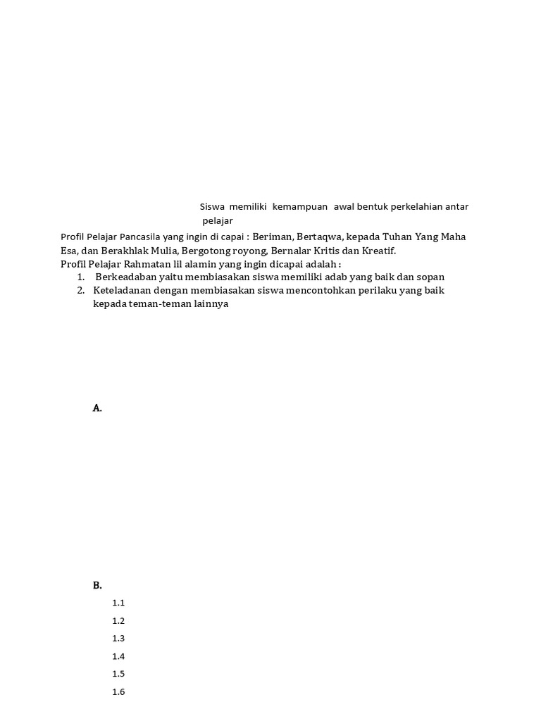Modul Ajar PBL Ok | PDF