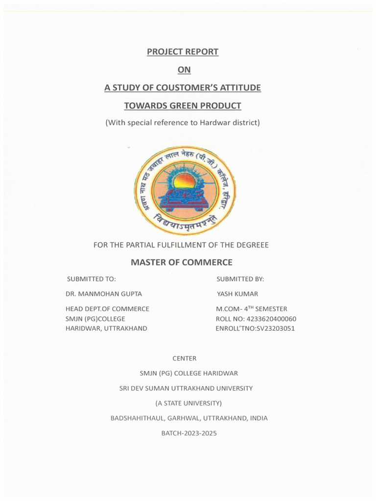Project Report | PDF