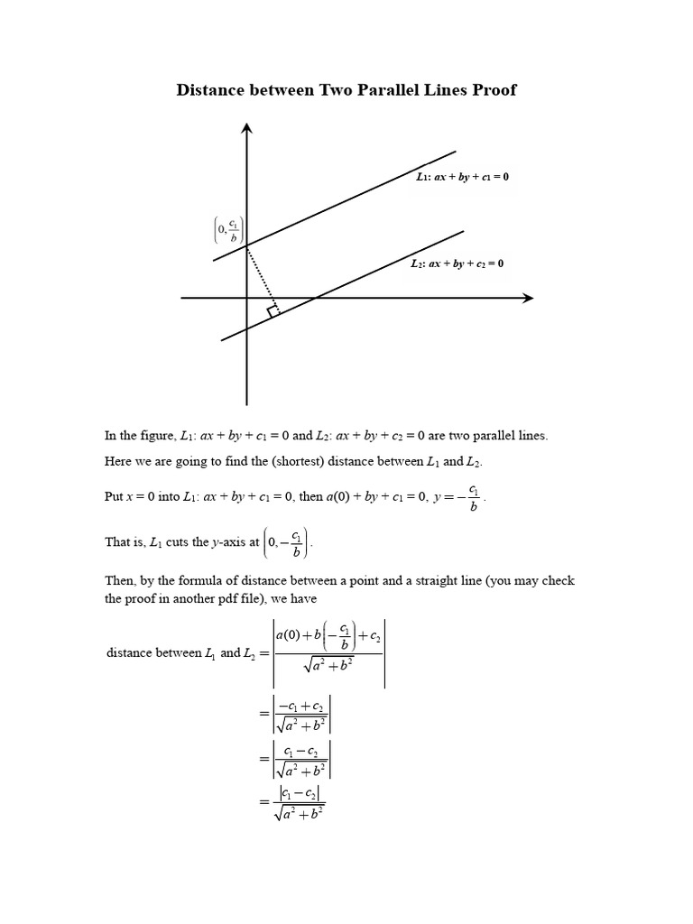 What are the Properties of Parallel Lines? - GeeksforGeeks, image size:768x1024