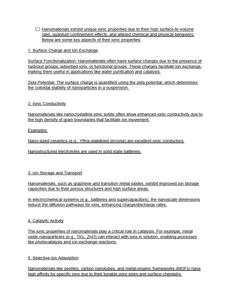 LN 1 Answer-Compressed | PDF | Nanomaterials | Nanoparticle