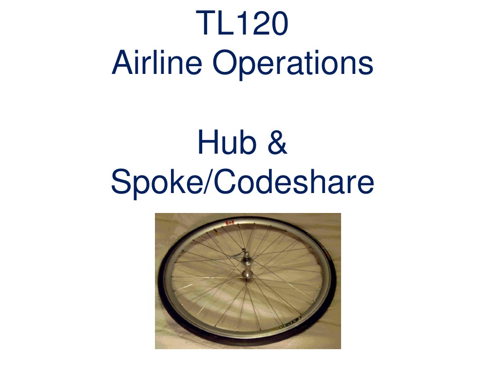 Hub and Spoke PDF Airlines Airplane
