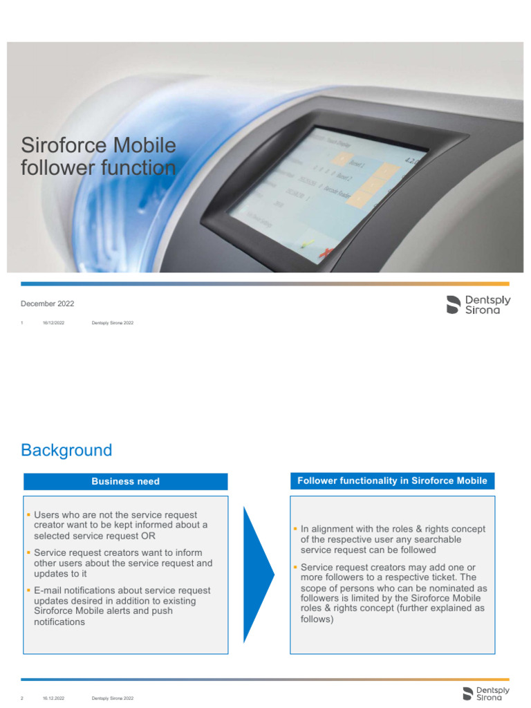 Siroforce Mobile Follower Function Guide | PDF | System Software ...