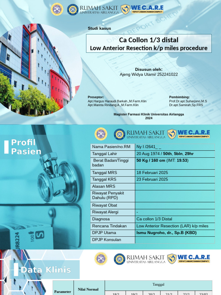 Low Anterior Resection Case Study | PDF | Microsoft | Microsoft Office