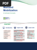 Physiotherapy Joint Mobilization Guide | PDF | Hand | Anatomical Terms ...