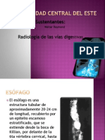 Radiología de Las Vías Digestivas