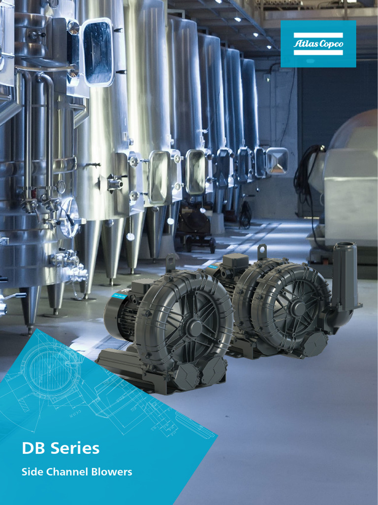 Atlas Copco DB Series Blowers Overview | PDF | Pump | Vacuum