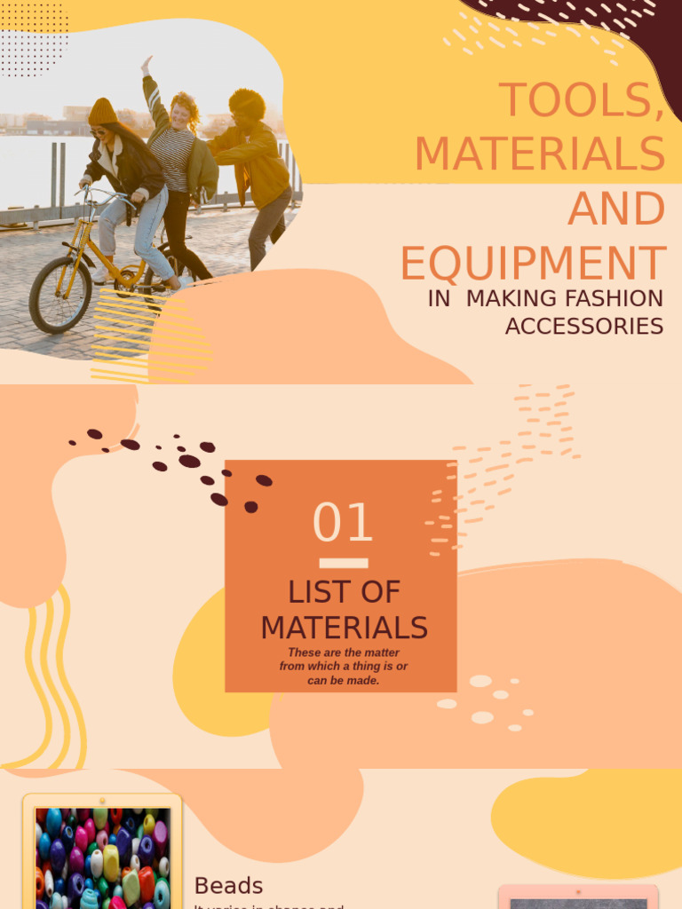 toolsmaterialsandequipment | PDF | Bead | Plastic