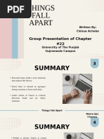 Chapter 22 - Things Fall Apart Analysis | PDF